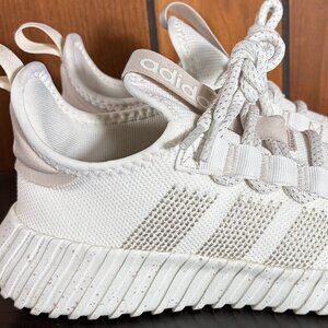 Adidas Women's Kaptir Flow Sneakers Off White/Wonder Beige Sz 7 - EUC